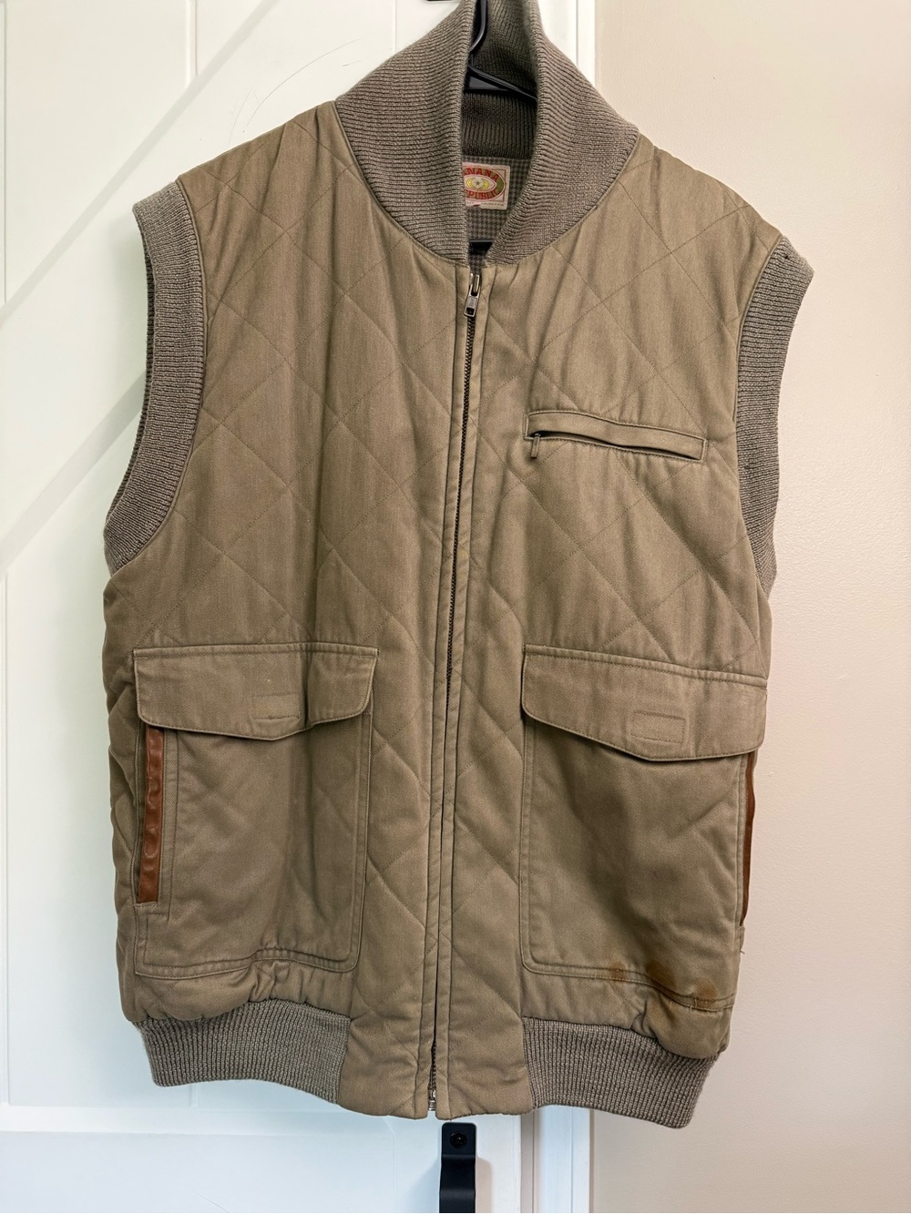 Vintage Banana Republic Quilted Vest